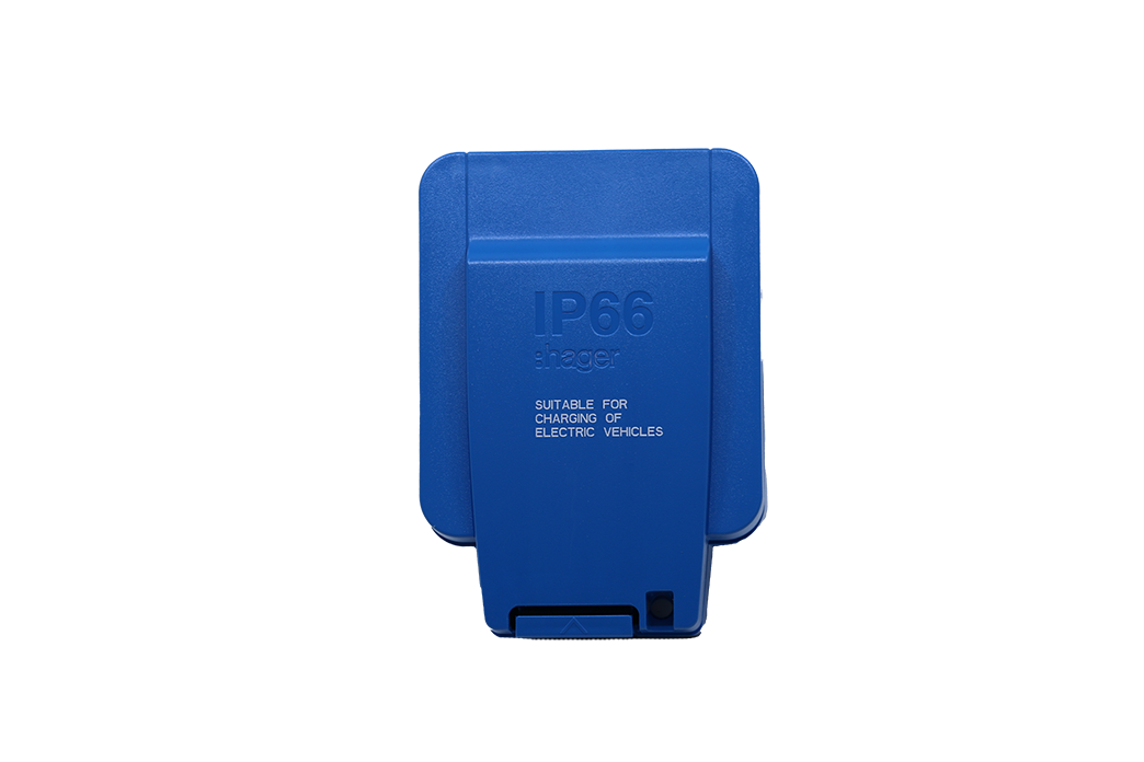 Hager Sollysta Weatherproof IP66 13A Switched Socket For EV