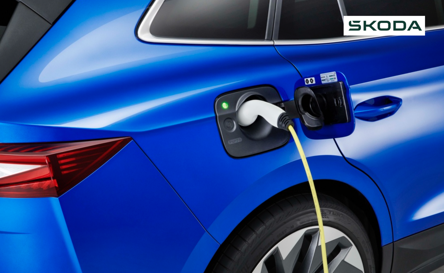 Skoda Enyaq IV charge port cover